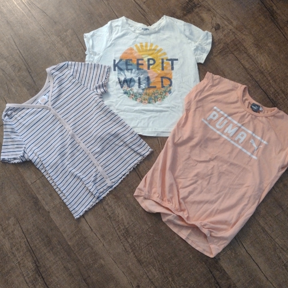 Girls lot of 3 shirts, sizes 16 and 18